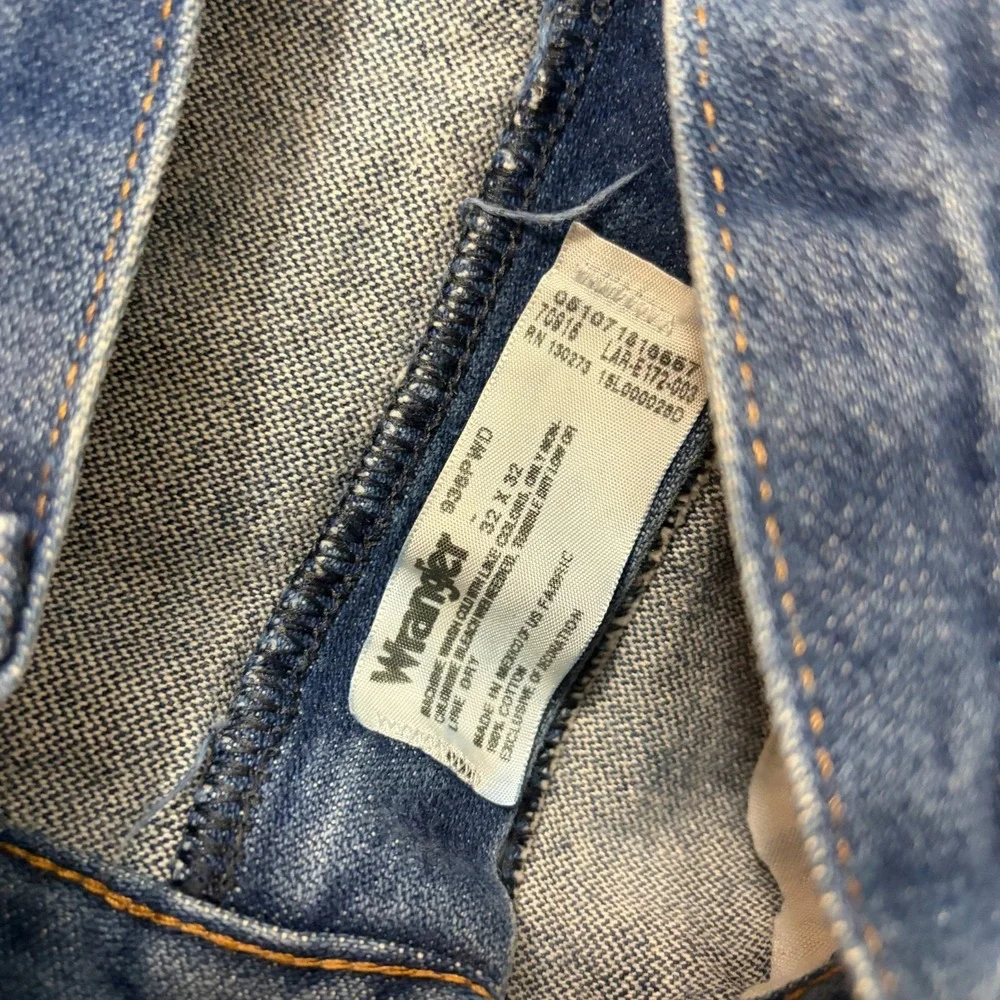 Wrangler Denim Blue Jeans 32x32 Cowboy Cut Straight Mens 936PWD Western